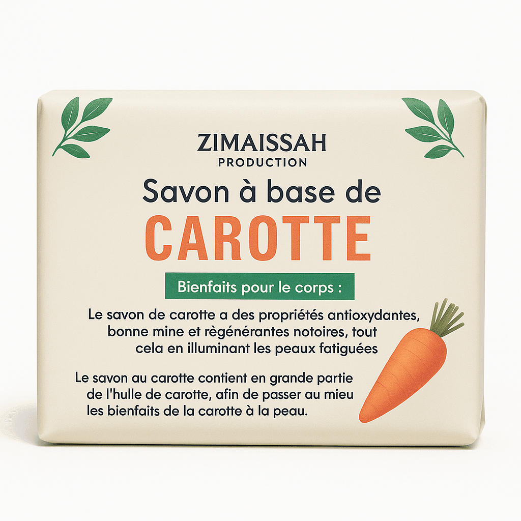 Savon à la Carotte